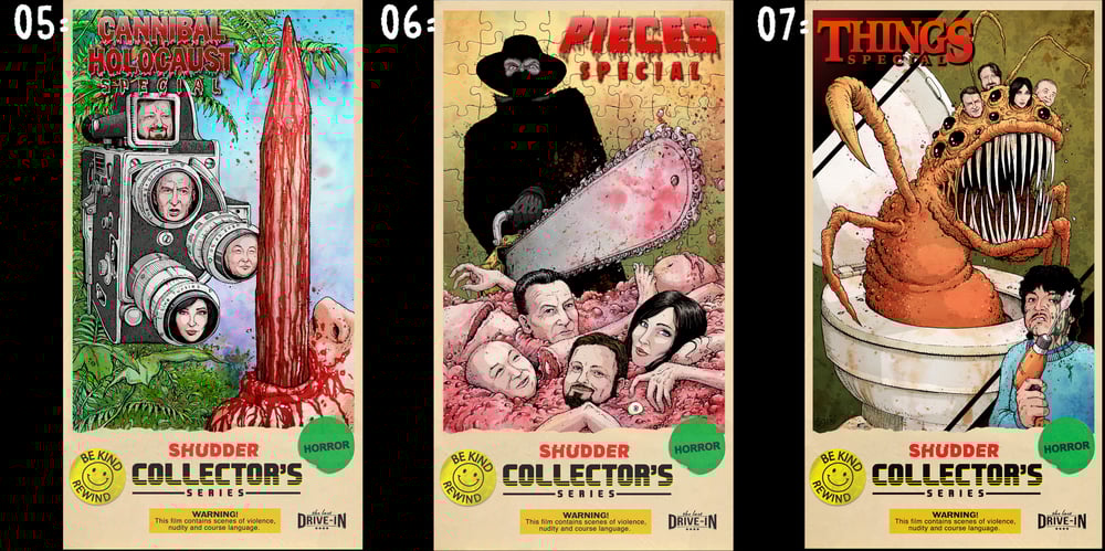 The Last Drive-In Collector's VHS Tapes