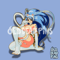 Image 1 of Felicia Halloween Costume Enamel Pin 