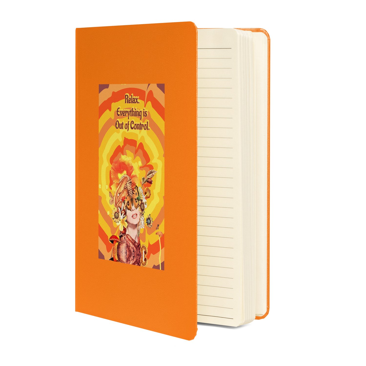 Image of Out of Control - Hardcover Bound Notebook