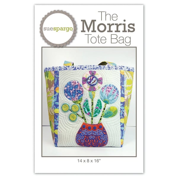 Image of The Morris Tote Bag Pattern by Sue Spargo