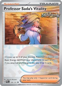 Professor Sada's Vitality (Poke Ball Pattern) - SV: Prismatic Evolutions- Near Mint
