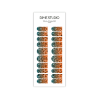 Image 2 of MYKONOS OMBRE BANDANA NAIL DECALS