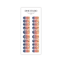 Image 2 of PEACHY KEEN OMBRE BANDANA NAIL DECALS