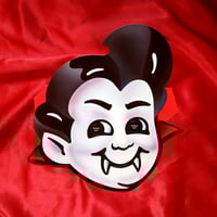 Image 1 of Dracula - Bob's Big Boy - Kids Halloween Mask (1960s) 