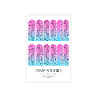 Image 5 of COTTON CANDY OMBRE BANDANA NAIL DECALS 