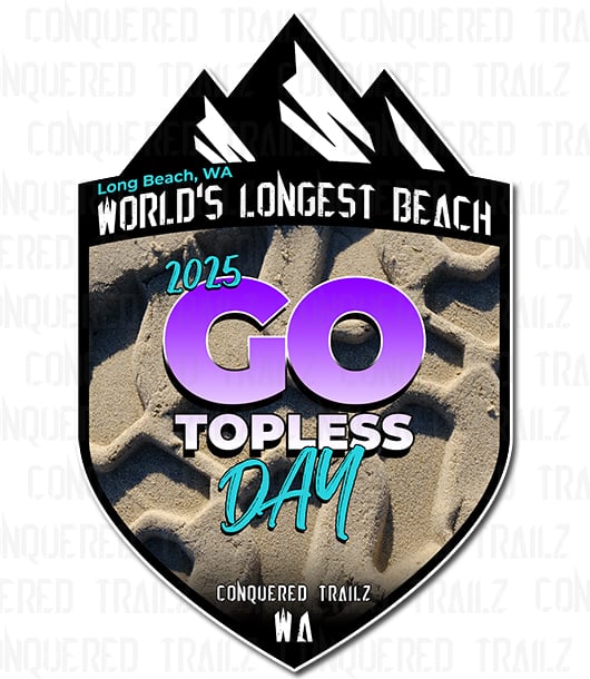 Image of  Go Topless Day 2025, Long Beach - Event Badge