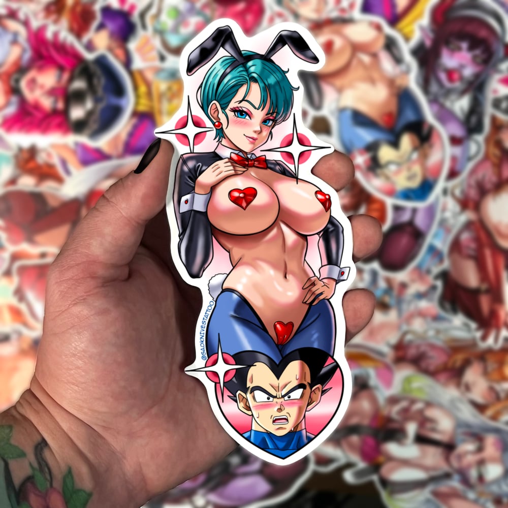 Bunny Milf Bulma x Vegeta (DBZ) Sticker