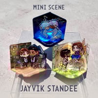 Image 1 of Mini Scene Jayvik Cube Standee Set