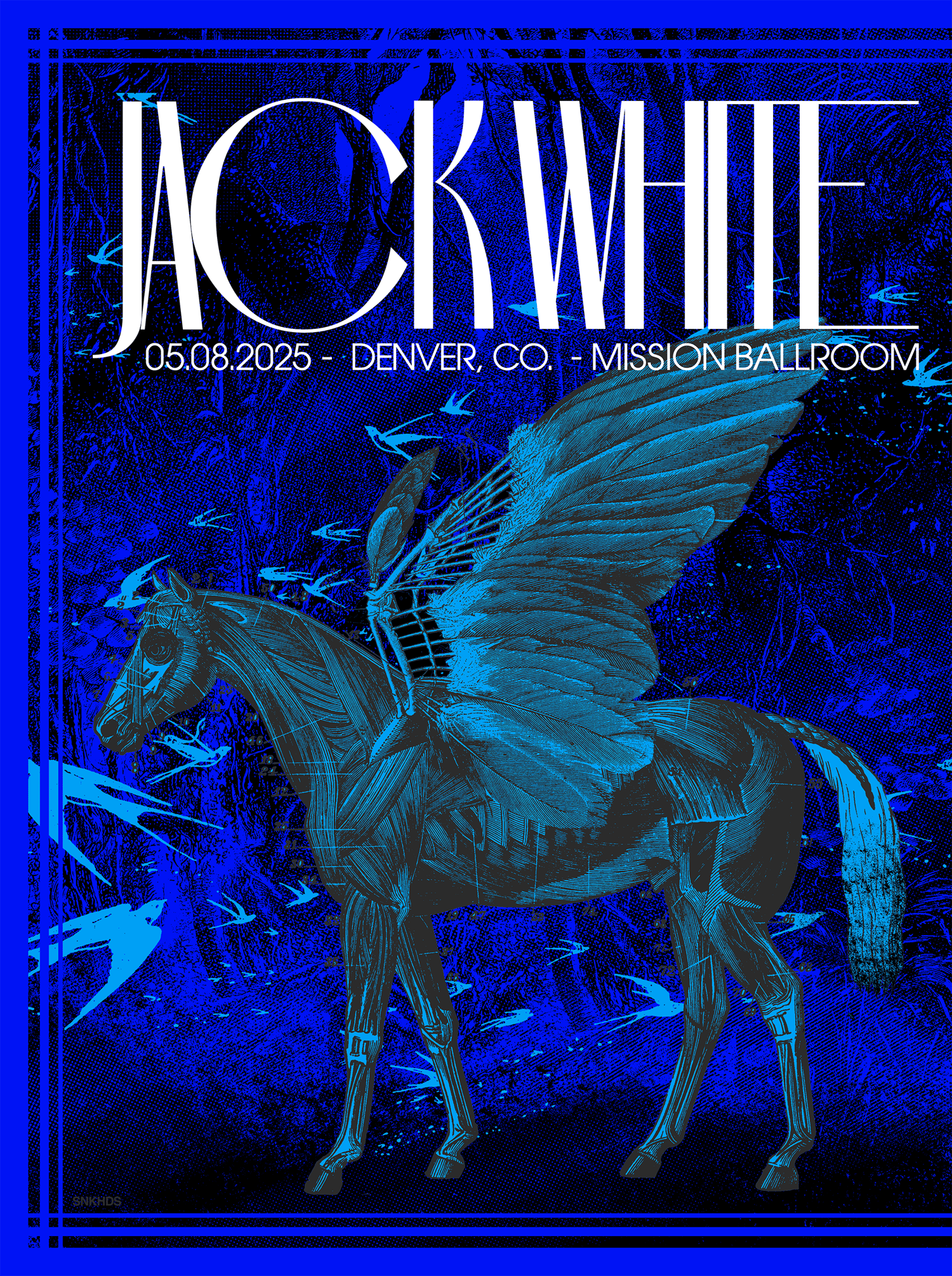 JACK WHITE DENVER 2025 NIGHT ONE REGULAR 