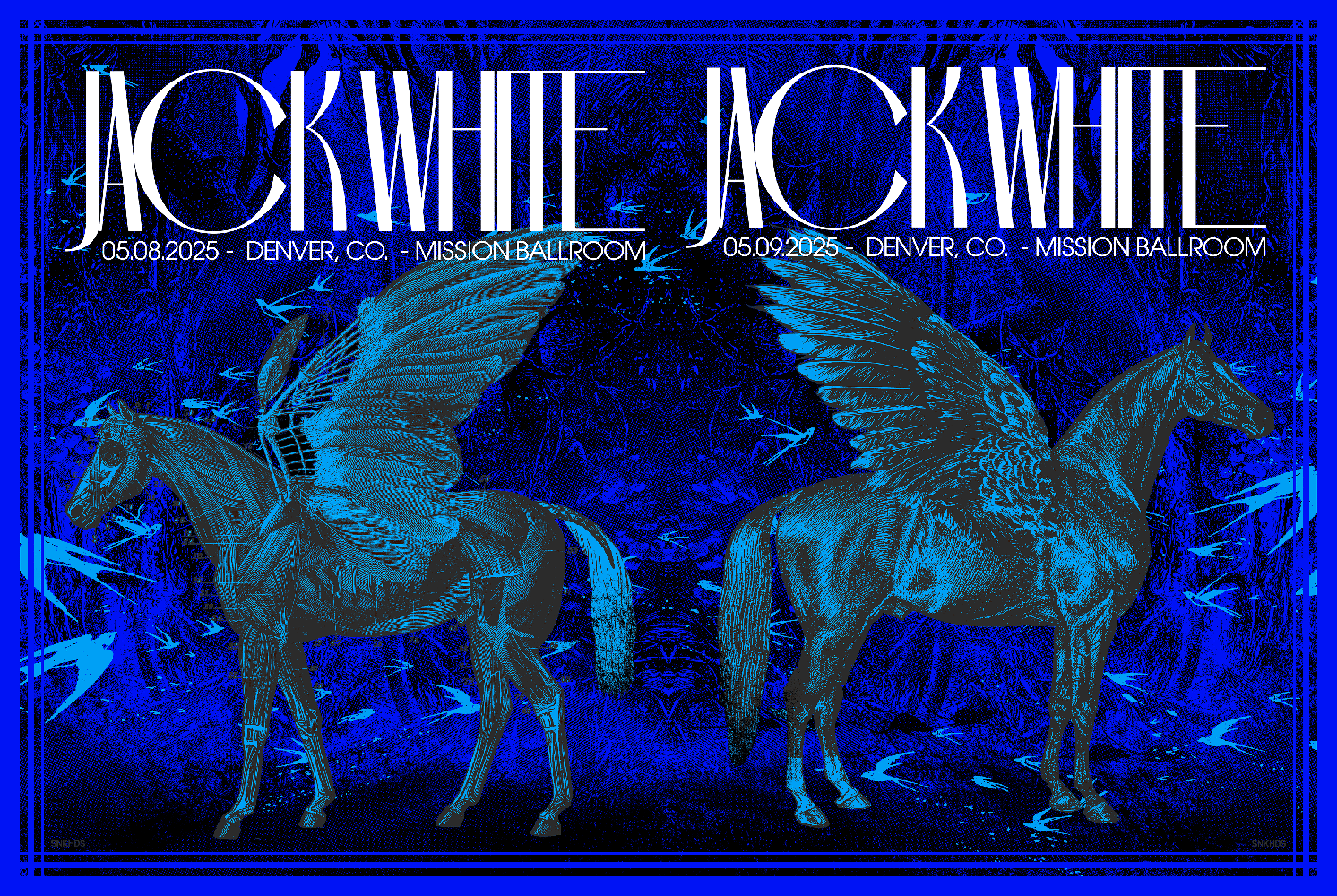 JACK WHITE DENVER TWO NIGHTS SET REGULAR