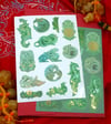 Jade Treasures - Sticker Sheet