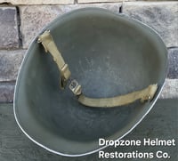 Image 11 of WWII 2nd Ranger Battalion, NCO. M-1 Type Helmet.