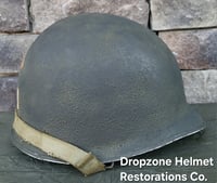 Image 4 of WWII 2nd Ranger Battalion, NCO. M-1 Type Helmet.