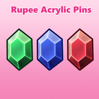 [Pre-Order] Rupee Acrylic Pins