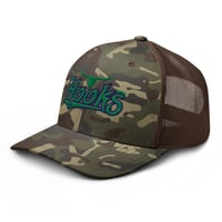 Image 4 of Hooks Ranch Camouflage trucker hat