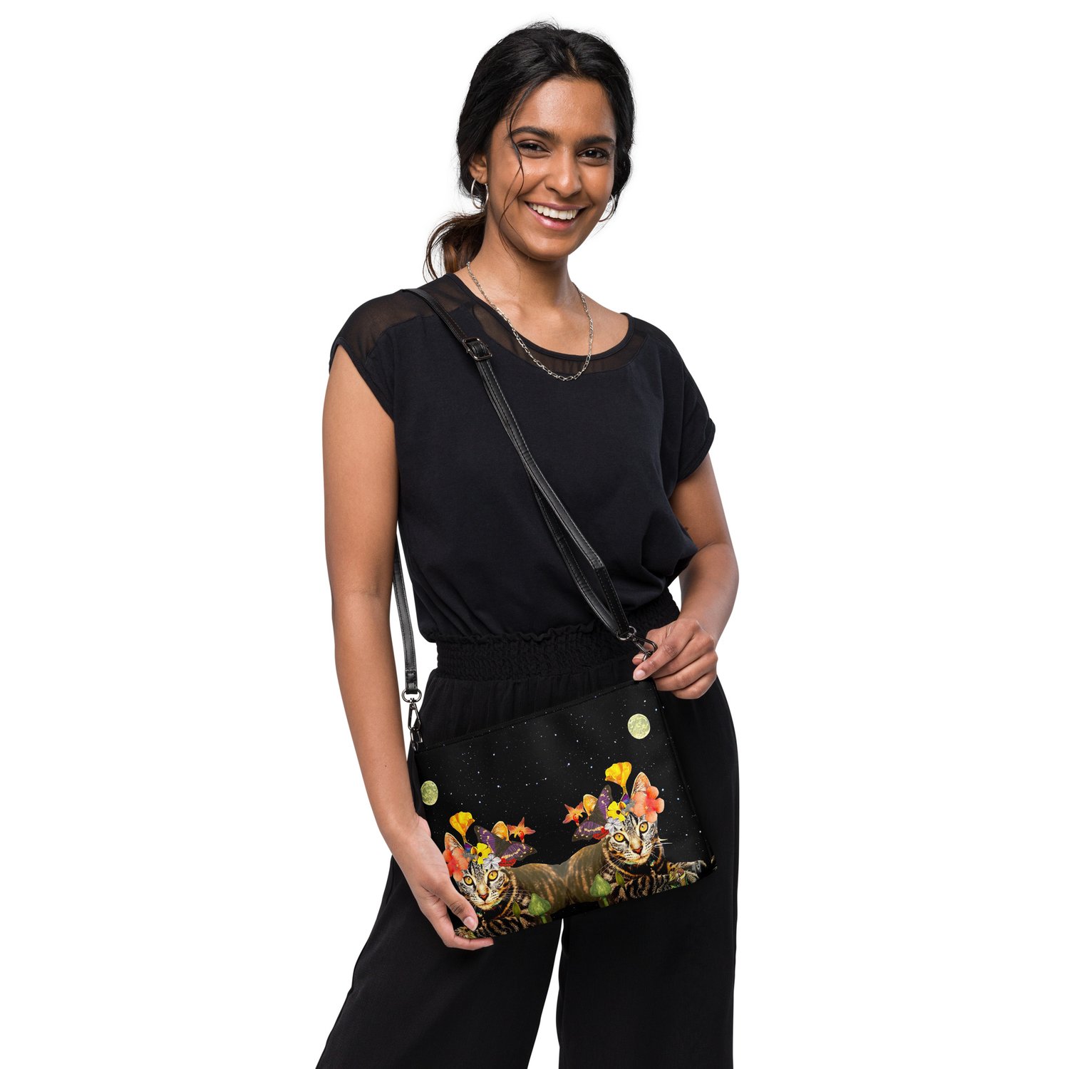 Image of Frida Cat-lo - Crossbody Bag - Crossover Purse