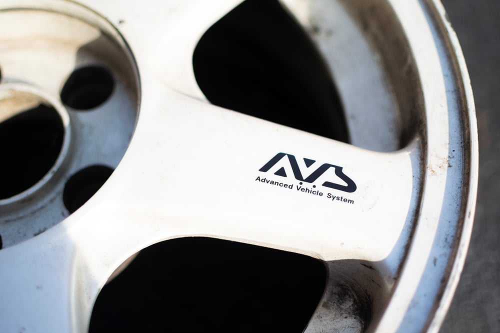 Advan AVS VS6 Spoke Decals