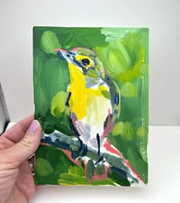 Image 3 of Yellow-throated Vireo study on paper