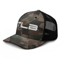 Image 2 of TLB Camouflage trucker hat