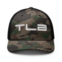 Image 3 of TLB Camouflage trucker hat