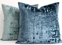 Image 2 of Velvet Pillow Covers, Velvet Throw Pillows, 18", 20", 22", 24" Multiple Sizes