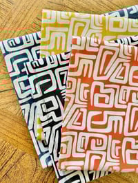Image 5 of The Kuba Table Runner, Linen Table Runner, Tribal Table Runner