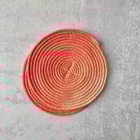 Image 3 of Ombre Rope Trivets, Set of Two Trivets, Kitchen Trivets, Dyed Trivets, Cotton Trivets