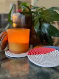 Image 3 of Rope Coasters, Set of Four, Multicolor