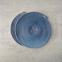 Image 5 of Ombre Rope Trivets, Set of Two Trivets, Kitchen Trivets, Dyed Trivets, Cotton Trivets