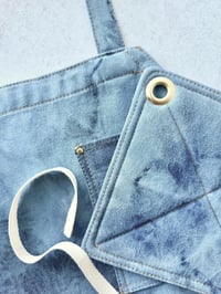 Image 5 of The Denim Potholder, Dyed Denim Potholder