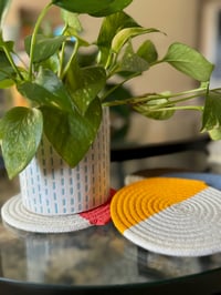 Image 5 of Rope Coasters, Set of Four, Multicolor