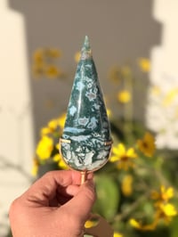 Image 2 of Moss Agate Tear Drop 