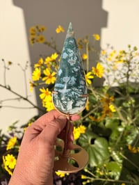 Image 3 of Moss Agate Tear Drop 