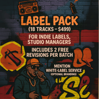 Label Pack – Starter Pack – Master 18 Songs Professionally