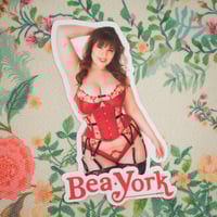 Image 2 of Red Bea York Sticker