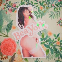 Image 3 of Pink Bea York Sticker