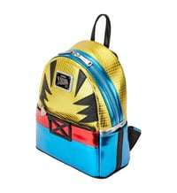 Image 3 of Loungefly Marvel X-Men Wolverine 97 Suit Metallic Mini Backpack