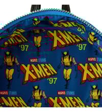 Image 5 of Loungefly Marvel X-Men Wolverine 97 Suit Metallic Mini Backpack