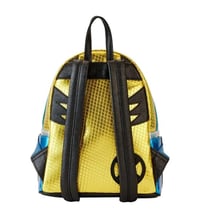 Image 4 of Loungefly Marvel X-Men Wolverine 97 Suit Metallic Mini Backpack