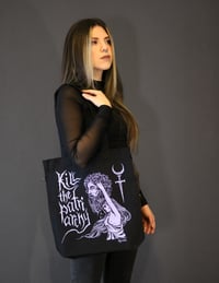 Image 2 of KILL THE PATRIARCHY - Screen Printed Tote Bag