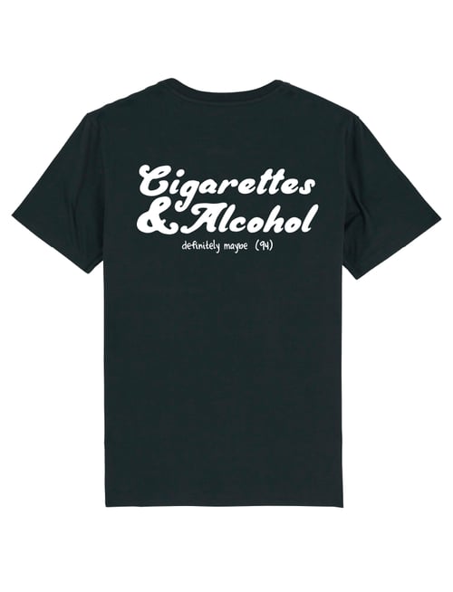 Image of CIGS & ALCOHOL - TSHIRT