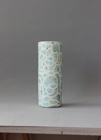 Image 5 of VASE DROIT - Speckled Cyan