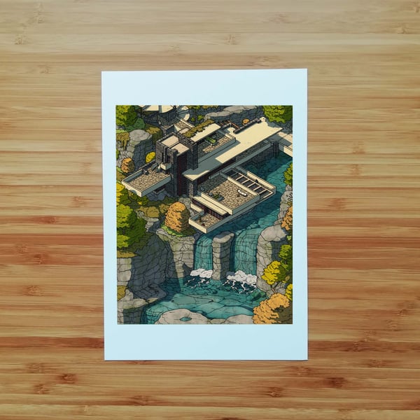 Image of Fallingwater - SIGNED PRINT