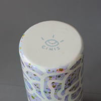 Image 4 of VASE DROIT - Caribbean Blue