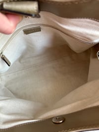 Image 14 of Gucci Sukey GG Canvas Gold Leather Bag