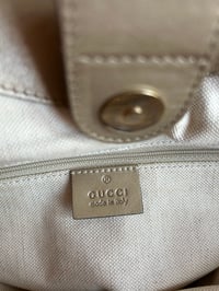 Image 15 of Gucci Sukey GG Canvas Gold Leather Bag