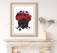 Image 2 of 'Abundance Mushroom' Limited Edition Print