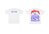 T-SHIRT MARS V2 AZED X MAISON MÈRE (BLEU/ROUGE)