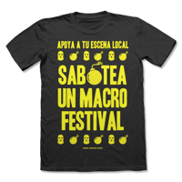 Image 1 of SABOTEA MACROFESTIVAL T-Shirt (Pre-Order)