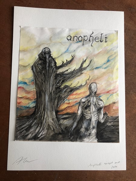 Image of Anopheli album concept art original illustration